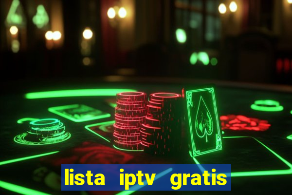 lista iptv gratis futebol ao vivo